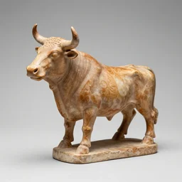 bull, cycladic figurine