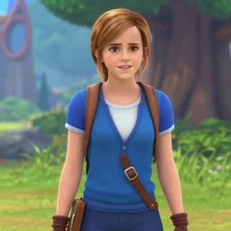 Screenshot of Emma Watson in Undertale