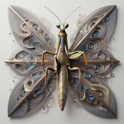 mantis queen, intricate abstract. intricate artwork, by tooth wu, wlop, beeple, dan mumford. concept art, octane render, trending on artstation, greg rutkowski very coherent symmetrical artwork. cinematic, key art, hyper realism, high detail, octane render, 8 k, iridescent accents