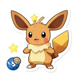 cute miss mascot prismillon prismillon vivillon pokemon sticker art, cronobreaker, beeple game icon