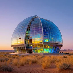 a beautiful detailed highly detailed nature architecture unfinished building building artifact abandoned by gordon bunshaft, made of glass laser cgsociety desert at dusk retrowave universe meadow at dawn thermal imaging, archdaily, wallpaper, highly detailed, trending on artstation.