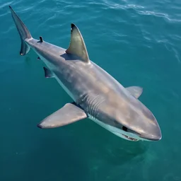 shark with a woman's body