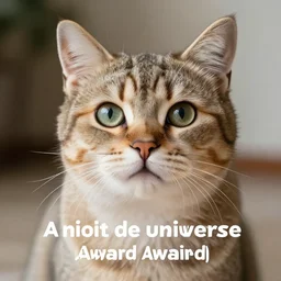 cutest cat in the universe, award - winning photo
