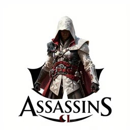 Assassins creed 2 logo, hyperdetailed, artstation, cgsociety, 8k