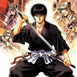 an epic samurai by kentaro miura,