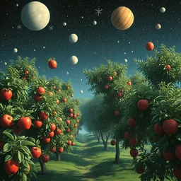 apples on trees, where's wally, space stations, 2 0 0 1 a space odyssey