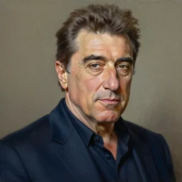 a hyper-detailed oil painting of Robert DeNiro by Craig Mullins