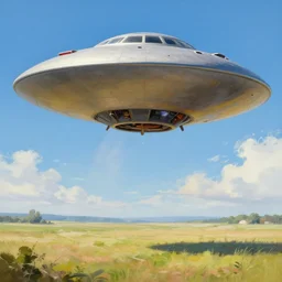 a ufo plane being refueled, landscape painting, fine art, trending on artstation, smooth draw, sharp focus, digital art, bright colors, no anomaly, high detailed, high resolution.