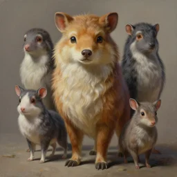! dream concept art of anthropomorphized animal, highly detailed painting by dustin nguyen, akihiko yoshida, greg tocchini, 4 k, trending on artstation, 8 k