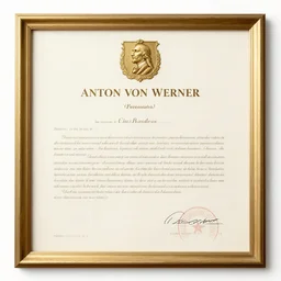 proclamation of the german empire by anton von werner