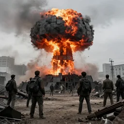 people after nucular bomb