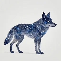 wolf made out of stars by chiara bautista - n 4