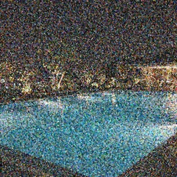 beautiful night at the swimming pool,shoot with Iphone 10