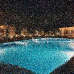 beautiful night at the swimming pool,shoot with Iphone 10