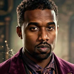 kanye west as willy wonka in a marvel movie, league of legends amazing splashscreen artwork splash art, natural light, elegant, photorealistic facial features, intricate, fantasy, detailed face, atmospheric lighting, anamorphic lens flare, cinematic lighting, league of legends splash art, hd wallpaper, ultra high details