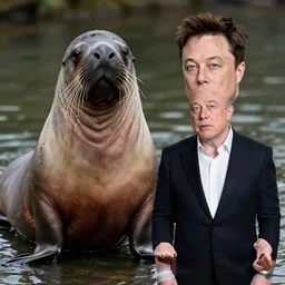 mix between walrus and elon mush