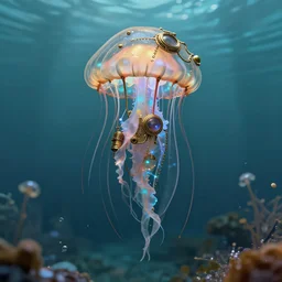 steampunk jellyfish