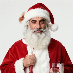 Usama bin Laden as Santa Claus, instagram
