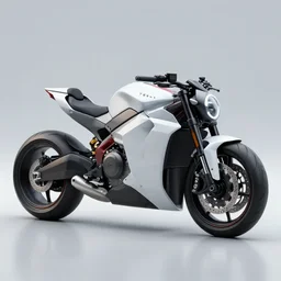 motorcycle designed by tesla, trending on artstation, octane render, ultrarealistic