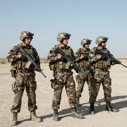 San Dravado armed forces