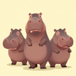 hippopotas hippopotas hippopotas digital illustration fanart artstation by muhammad aiman