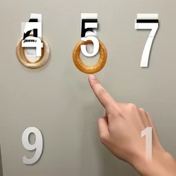 jerma 9 5 3 2 1 pointing at jerma 4 5 8 7 saying onion ring, meme, realistic, hdr, clear image,