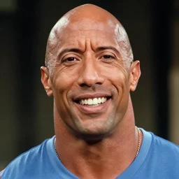 Film still close-up shot of dwayne johnson as happy gilmore from the movie happy gilmore. Photographic, photography
