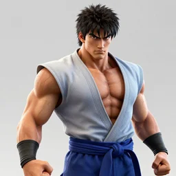 ultra realistic render of ryu