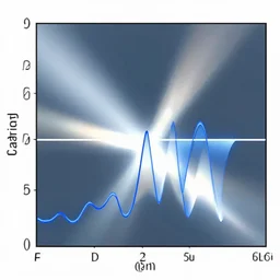 wave light scattering diagram, reflection of light diagram, technical, scientific