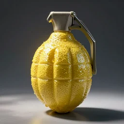 lemons designed like a grenade