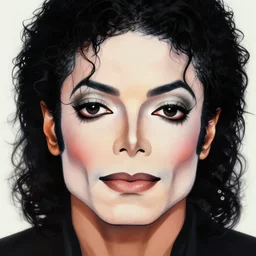michael jackson!!!big face close up concept art  of michael jackson as a dragon ball character, beautiful landscape, 4k anime character illustration by akira toriyama, artstation