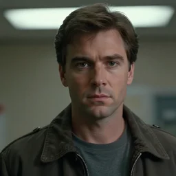 Live Action Still of Jerma in Blade Runner (1982), real life, hyperrealistic, ultra realistic, realistic, highly detailed, epic, HD quality, 8k resolution, body and headshot, film still