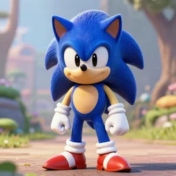 Photorealistic Sonic The Hedgehog