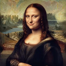 scarlett johansson stunning painted by leonardo da vinci, renaissance art style