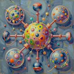synthetic biology, intricate oil painting by greg rutkowski, trending on artstation