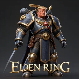 an ultra detailed 3 d render of donald trump as an elden ring boss, warhammer 4 0 k, 8 k resolution, in the style of a fantasy metal album cover, volumetric lighting, smooth, highly detailed, digital illustration, octane render, art by jeong seon and greg rutkowsi, artstation