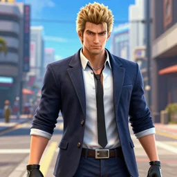 Dr. Phil as a character in the Yakuza video game