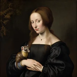 Lady with an Ermine painting by Hieronymus Bosch
