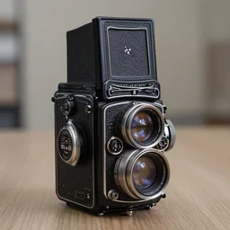 happy rasputin as grubhub character realistic texture, depth of field, rolleiflex tlr