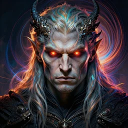 full face epic portrait, dragonborn with glowing eyes, elden ring, matte painting concept art, midjourney, beautifully backlit, swirly vibrant color lines, majestic, cinematic aesthetic, smooth, intricate, 8 k, by ilya kuvshinov, artgerm, darius zawadzki and zdizslaw beksinski