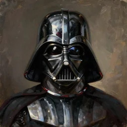 darth vader, portrait painting by donato giancola, frans hals, frank frazetta, craig mullens fashion photography