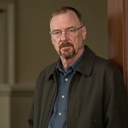 walter white watching from the corner