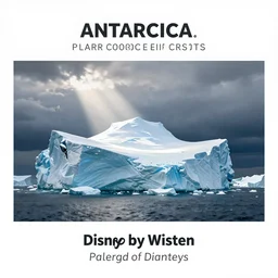 antarctica by disney concept artists, blunt borders, rule of thirds