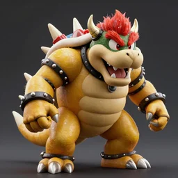 king bowser robot unreal engine, octane render, concept art, highly detailed, realistic, raytraced, 8 k trending on artstation, beeple, 3 d render, digital art, nintendo art, fortnite, super mario