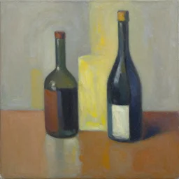 an abstract still life painting by Craig Mullins