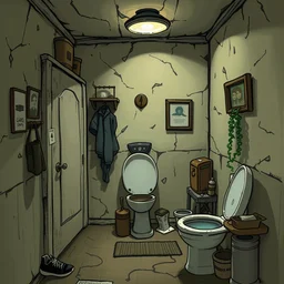 photo cartoon bd illustration comic manga painting of cloakroom environement : 5 fantasy environement, digital painting : 1 fat brush concept sketch artist bd enki bilal : 1 0