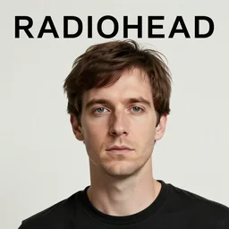 The Typical Radiohead Album Cover, realistic, hyperrealistic, highly detailed, very detailed, ultra detailed, HD quality, 4k resolution, 8k resolution, trending on Artstation