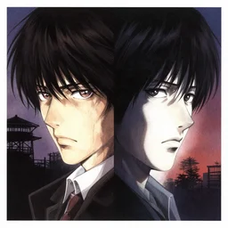 split album cover art symmetrical drama akihiko yoshida