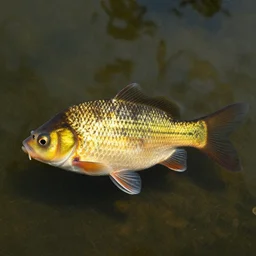 a photo showing a misshaped tench