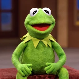kermit the frog with jim henson (1979)